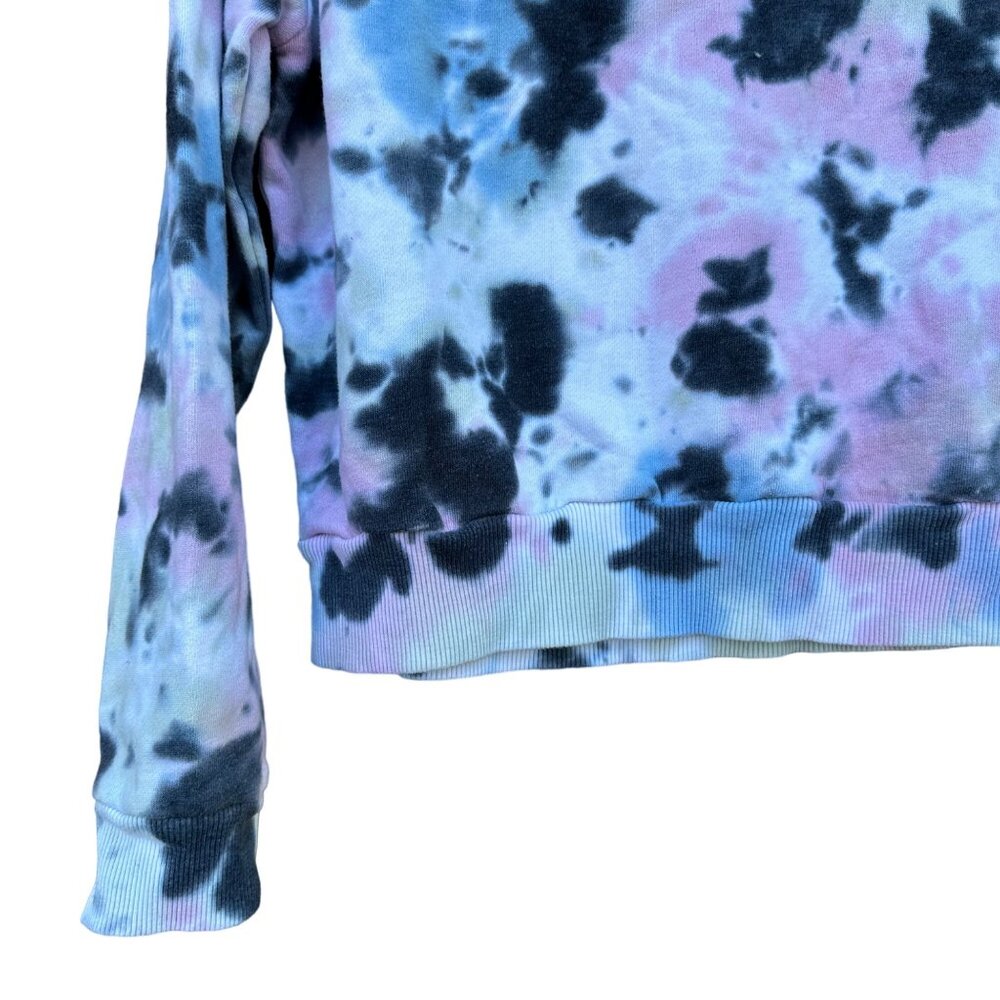 90 Degree by Reflex Tie Dye Crop Sweatshirt Size S - Picture 9 of 12